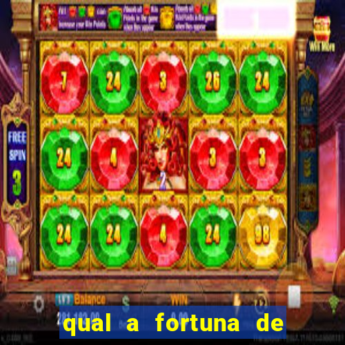 qual a fortuna de mari maria